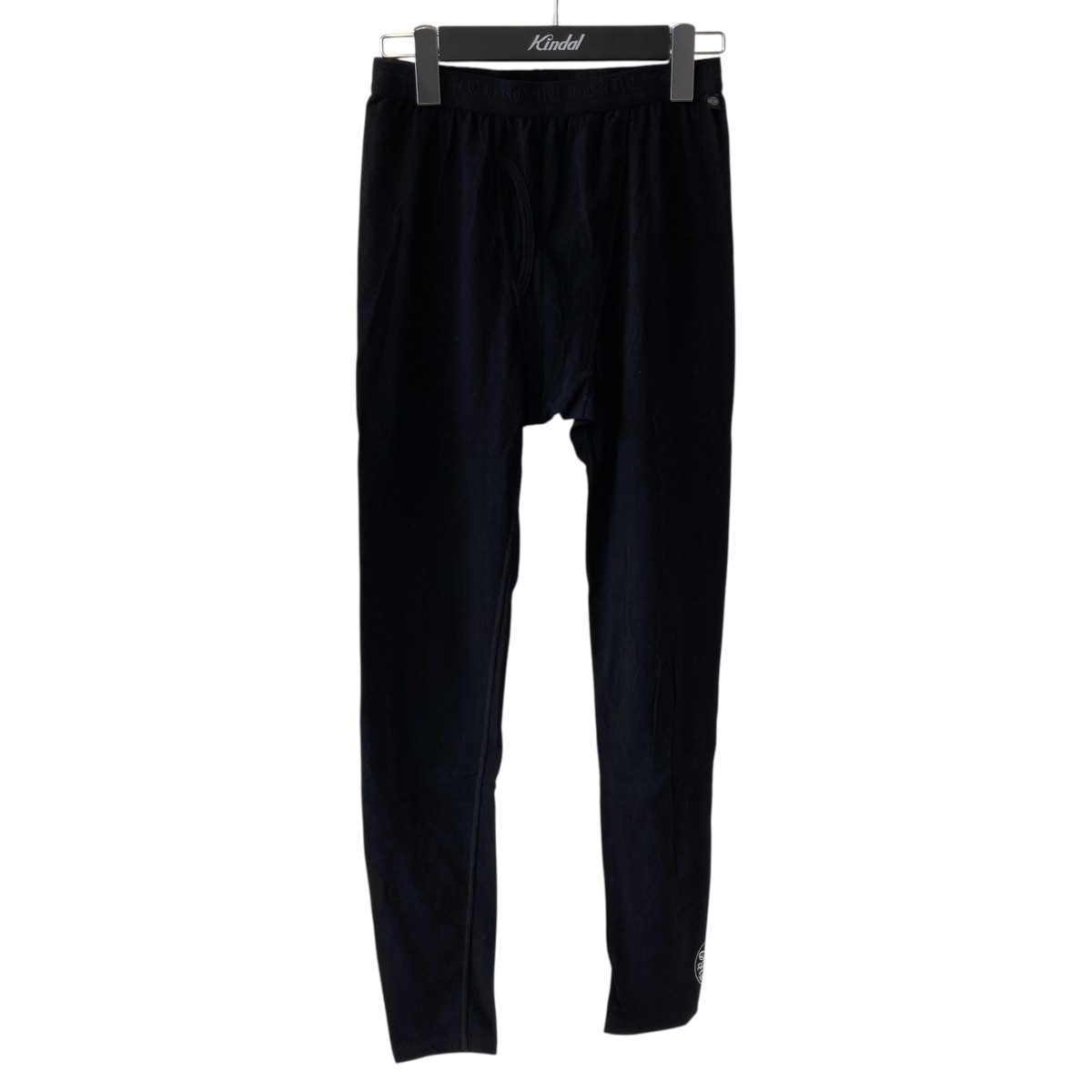 クロムハーツレギンス ブラック M CHROME HEARTS 新品 クロムハーツ レギンス レディース ロゴ×黒