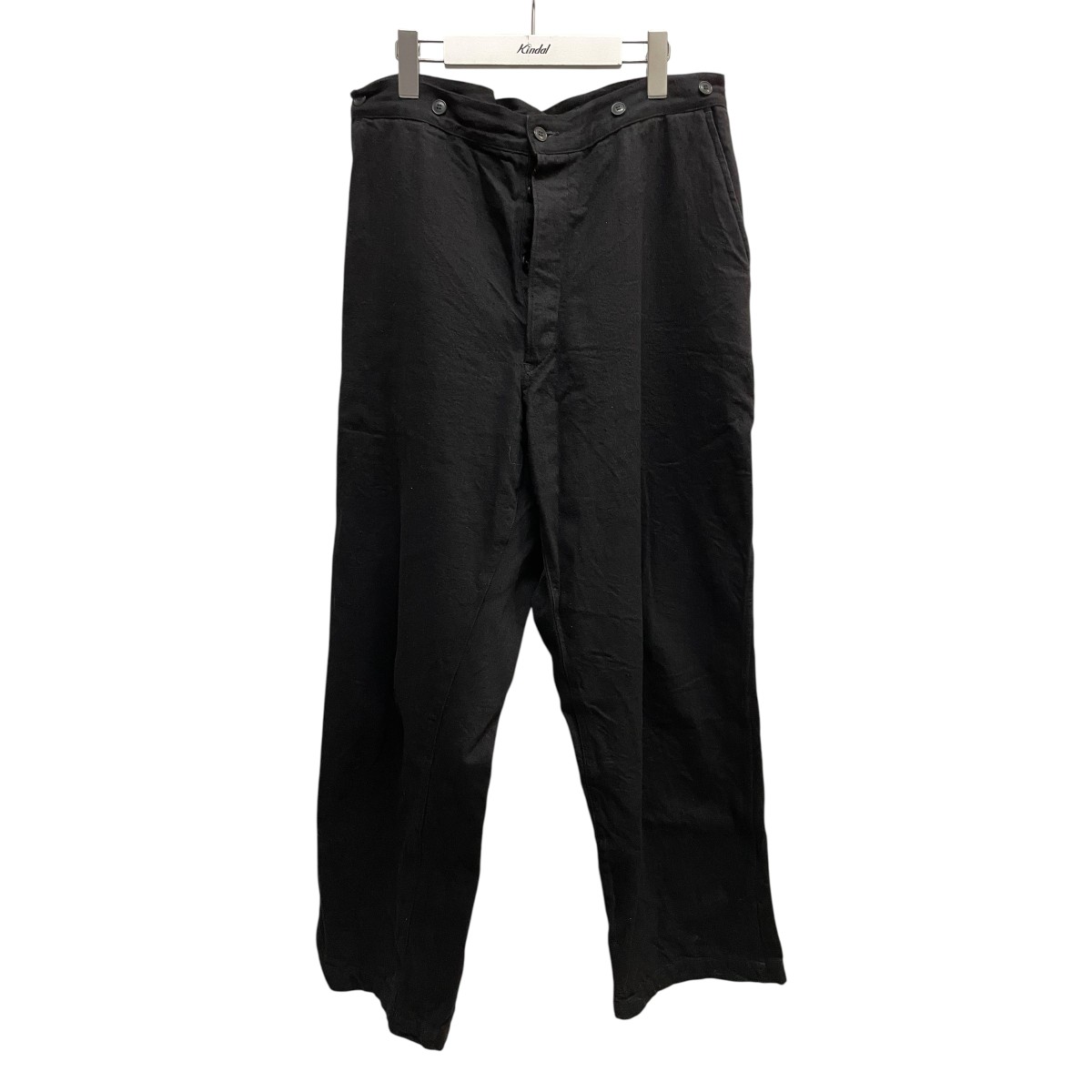 comoli SS パンツ　新品未使用　サイズ2 COMOLI ウール サージ パンツ, Navy – Navyblue