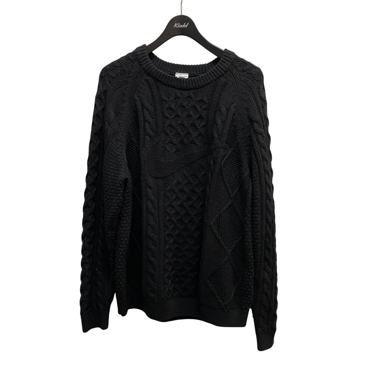 【新品未使用】NIKE ナイキ ケーブル ニット DQ5177 ブラック L NIKE AS M NL CABLE KNIT SWEATER LS BLACK 22HO-I（ナイキ NL