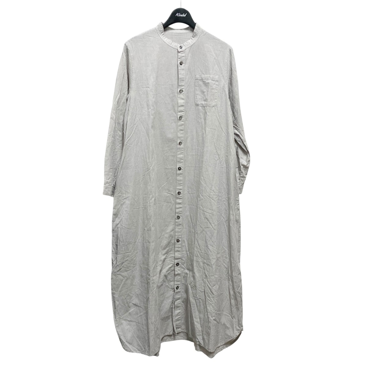 nest Robe ネストローブ リネン × レース エプロンワンピース 最終価格】【ネストローブ】リネン×レースエプロンワンピース