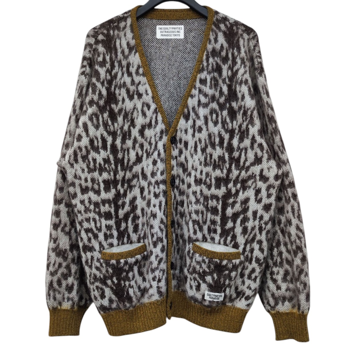 楽天市場】【中古】【メンズ】 WACKOMARIA 22AW LEOPARD MOHAIR