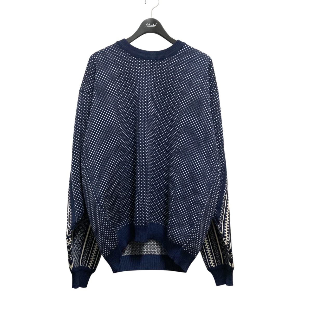 【中古】 Y． PROJECT　 変形ニット MPULL25 S21 ネイビー サイズ：S 【270326】（ワイプロジェクト）