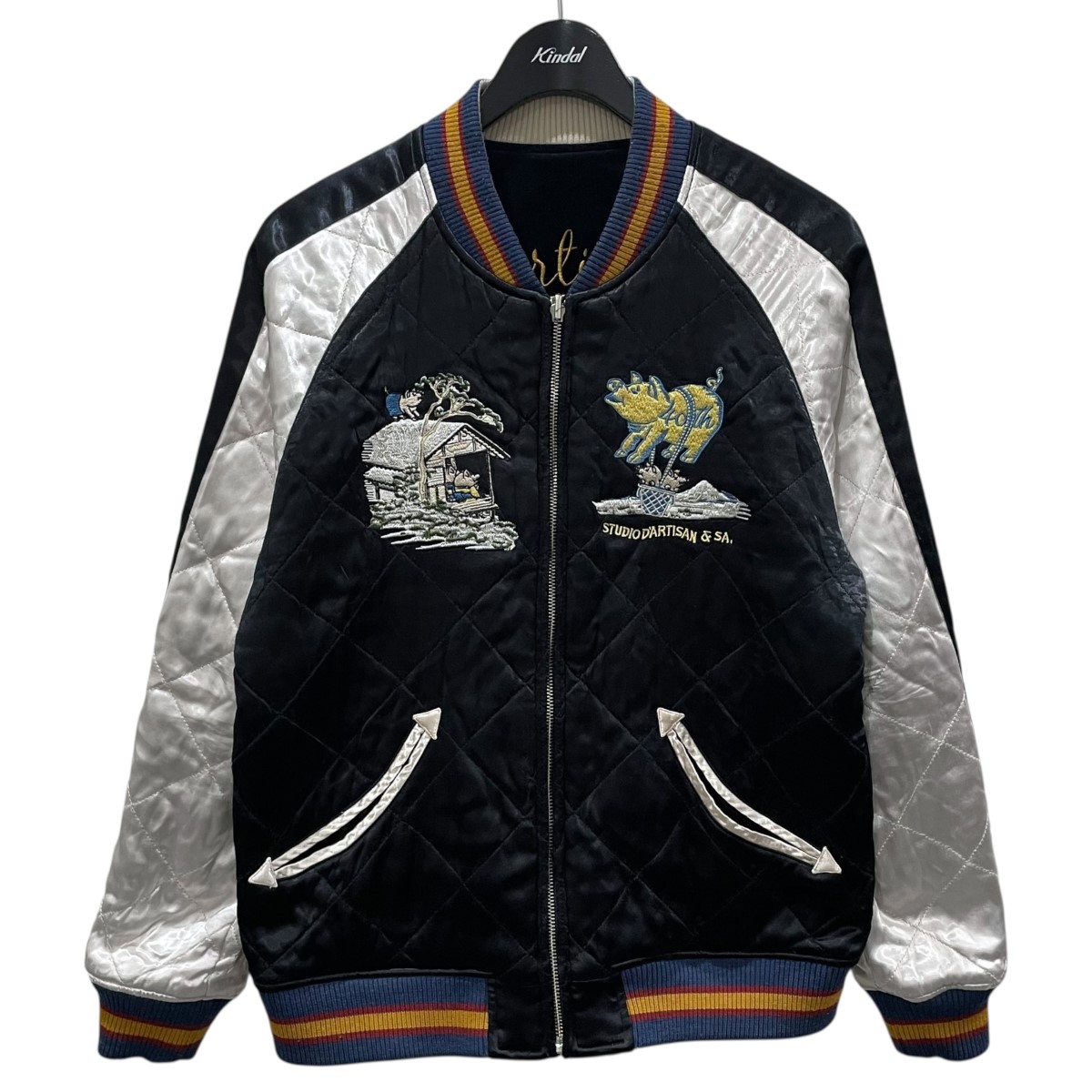 【JSM】ステュディオダルチザン スカジャン スーベニアジャケット 別珍 JSM様専用】ステュディオダルチザン スカジャン スーベニア