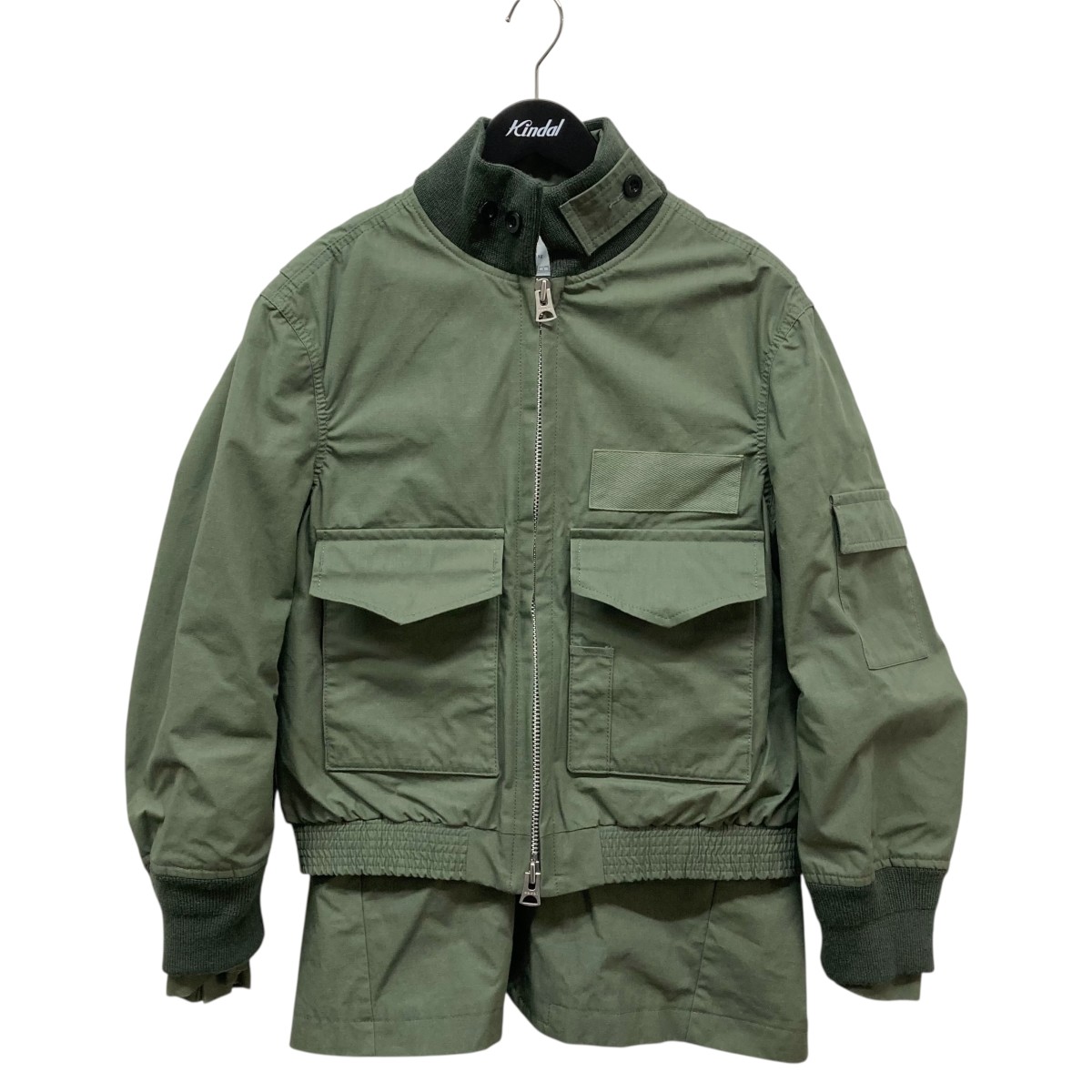 楽天市場】sacai サカイ 25AW Rip Stop Jacket ジップアップジャケット