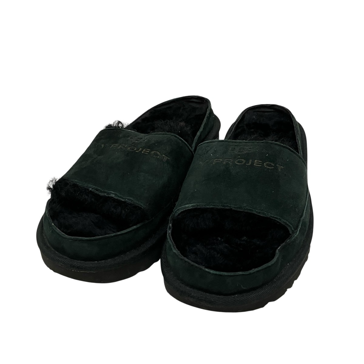 【中古】 UGG×Y． PROJECT　 サンダル 1101743 ブラック サイズ：23cm 【060825】（アグ×ワイプロジェクト）