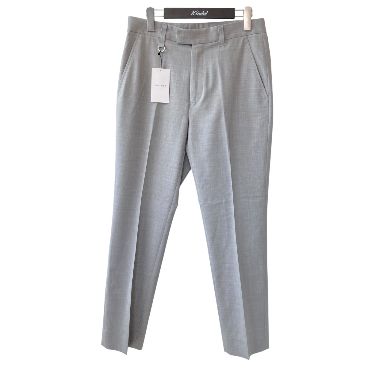 【中古】SOPHNET．25SS SIMON TAYLOR BROKEN BEAUTY SLACKS スラックスパンツ SOPH-250068 グレー サイズ：S【価格見直し】｜ブランド古着のカインドオル