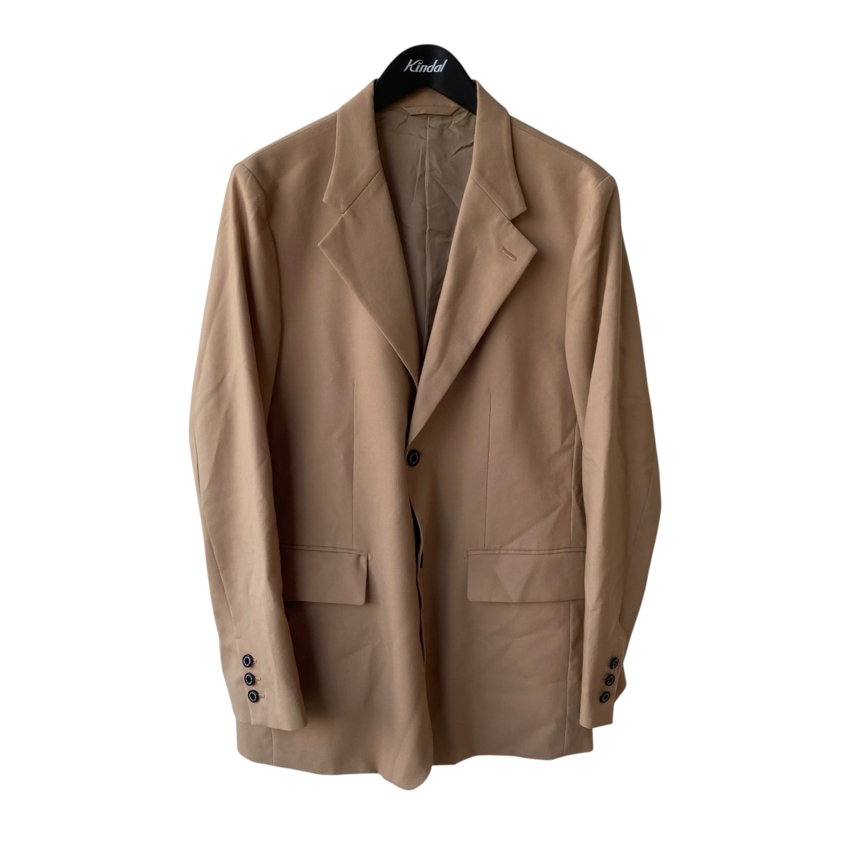 美品　DAIRIKU 19aw レギュラー　ポリエステルジャケット　ベージュ　F 楽天市場】【中古】DAIRIKU 19AW Oversized Tailored テーラード