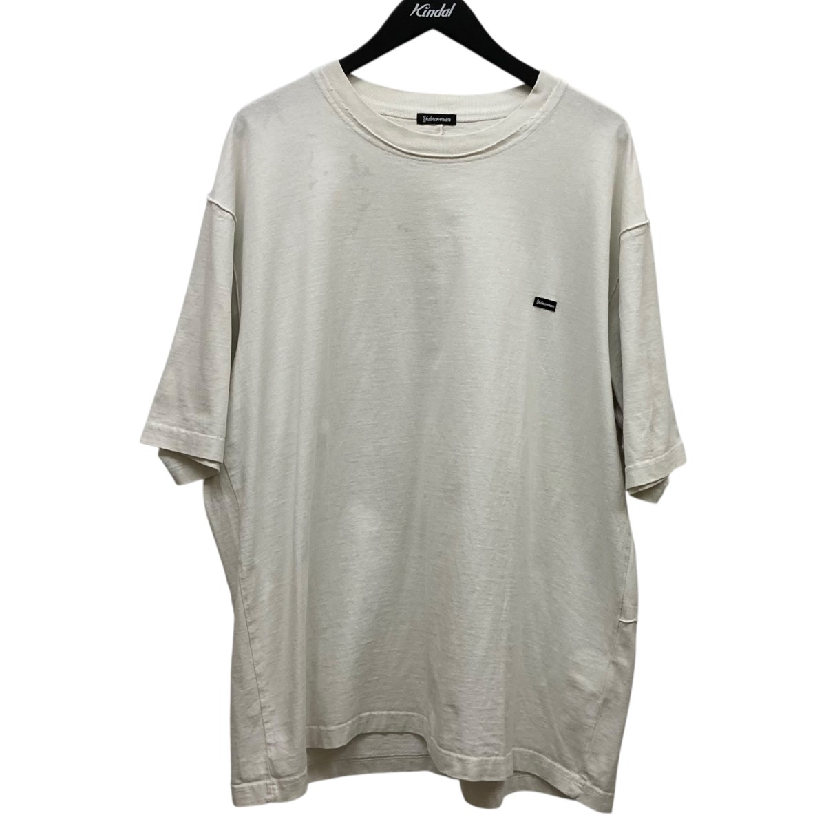 【中古】UNDERCOVERISM 後teeカスタムハギTEE UI1B4805-2 白いこと 大きさ：4 【130526】（アンダーカバーイズム）