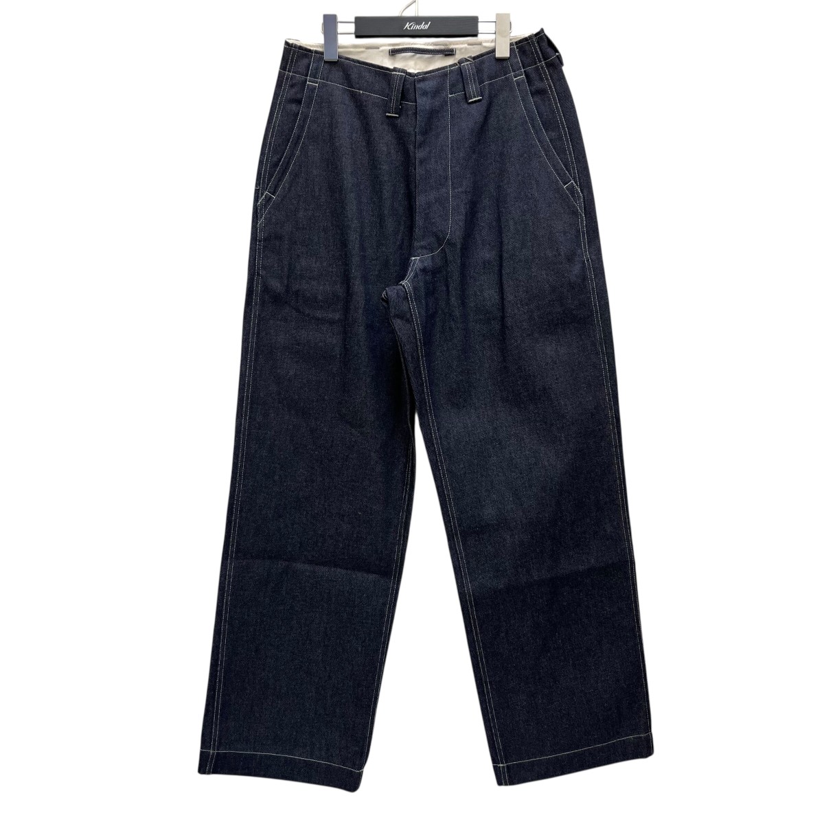 【中古】 HOPPER’S BRUNCH WIDE TROUSER DENIM デニムパンツ HB-03 インディゴ サイズ：1 【価格見直し】 12,355円
