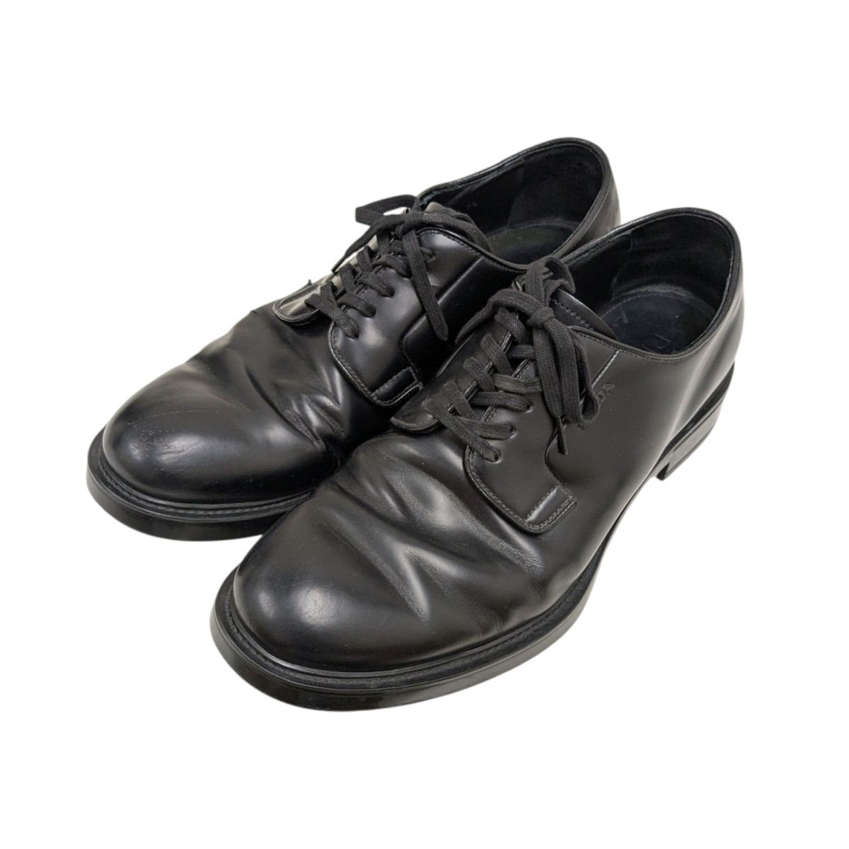 楽天市場】【中古】PRADA 13AW タンクソールシューズ ブラック