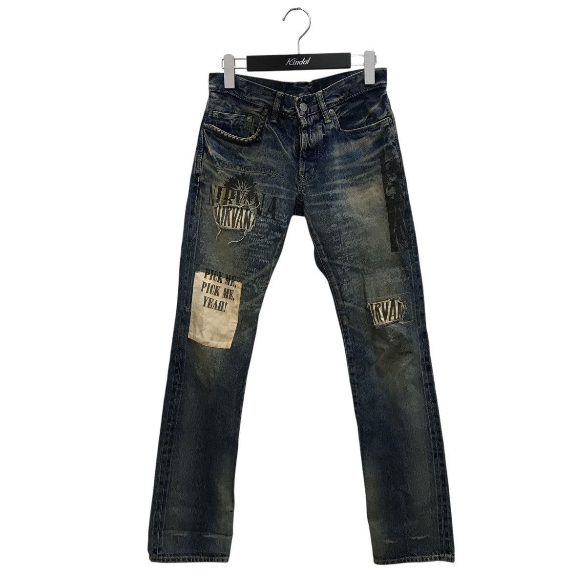 HYSTERIC GLAMOUR ニルヴァーナ デニム 楽天市場】HYSTERIC GLAMOUR NIRVANA DENIM JACKET size:30