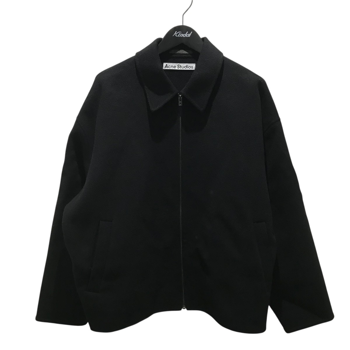 Acne Studios ナイロンジャケット 黒 L 楽天市場】【中古】ACNE STUDIOSロゴジッパージャケット
