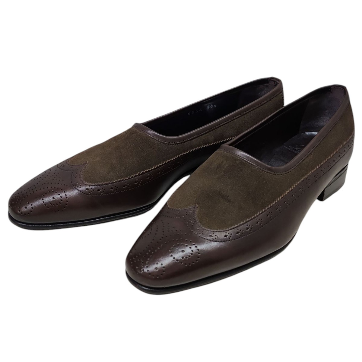 未使用品　デュカル　クロコダイル　Uチップ Yahoo!オークション - 極美品 【Ducal】デュカル クロコダイルレザー