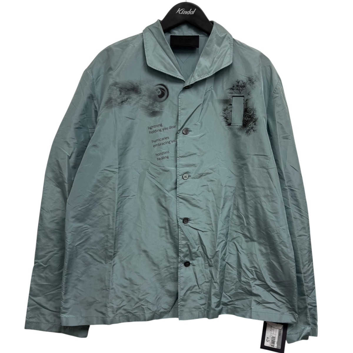 PRADA　 ダークグレー ナイロンジャケット PRADA - 美品 プラダ PRADA SPORT ジャケット ナイロン