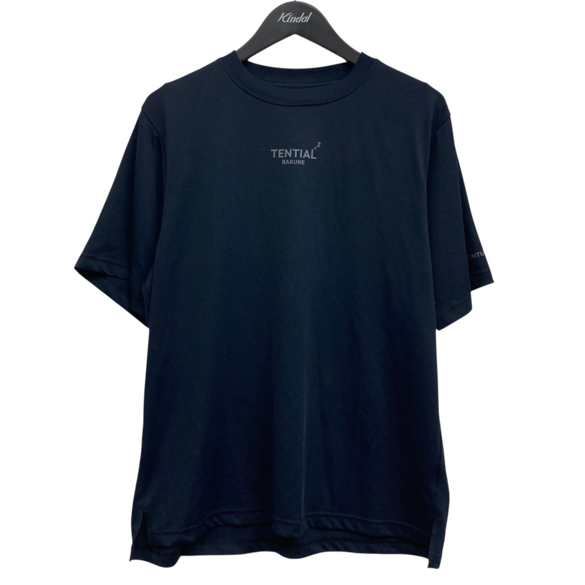 【中古】TENTIAL BAKUNE DRY SHORT SLEEVE T-SHIRT ロゴタイプ刷り上げるプルオーバー 米国海軍 大きさ：M 【250326】（テンシャル）