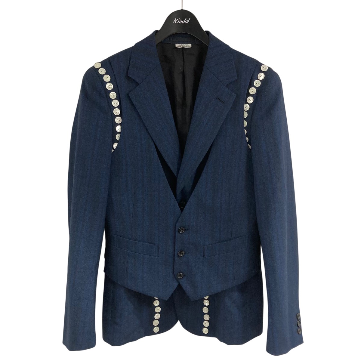 05AW COMME des GARCONS HOMME PLUS ジャケット 楽天市場】【中古】COMME des GARCONS HOMME PLUS テーラード