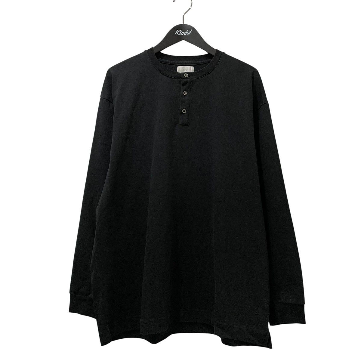kinema waffle henley neck ブラック　サイズM 楽天市場】Kinema キネマ カットソー サイズ:L 23SS 受注販売品