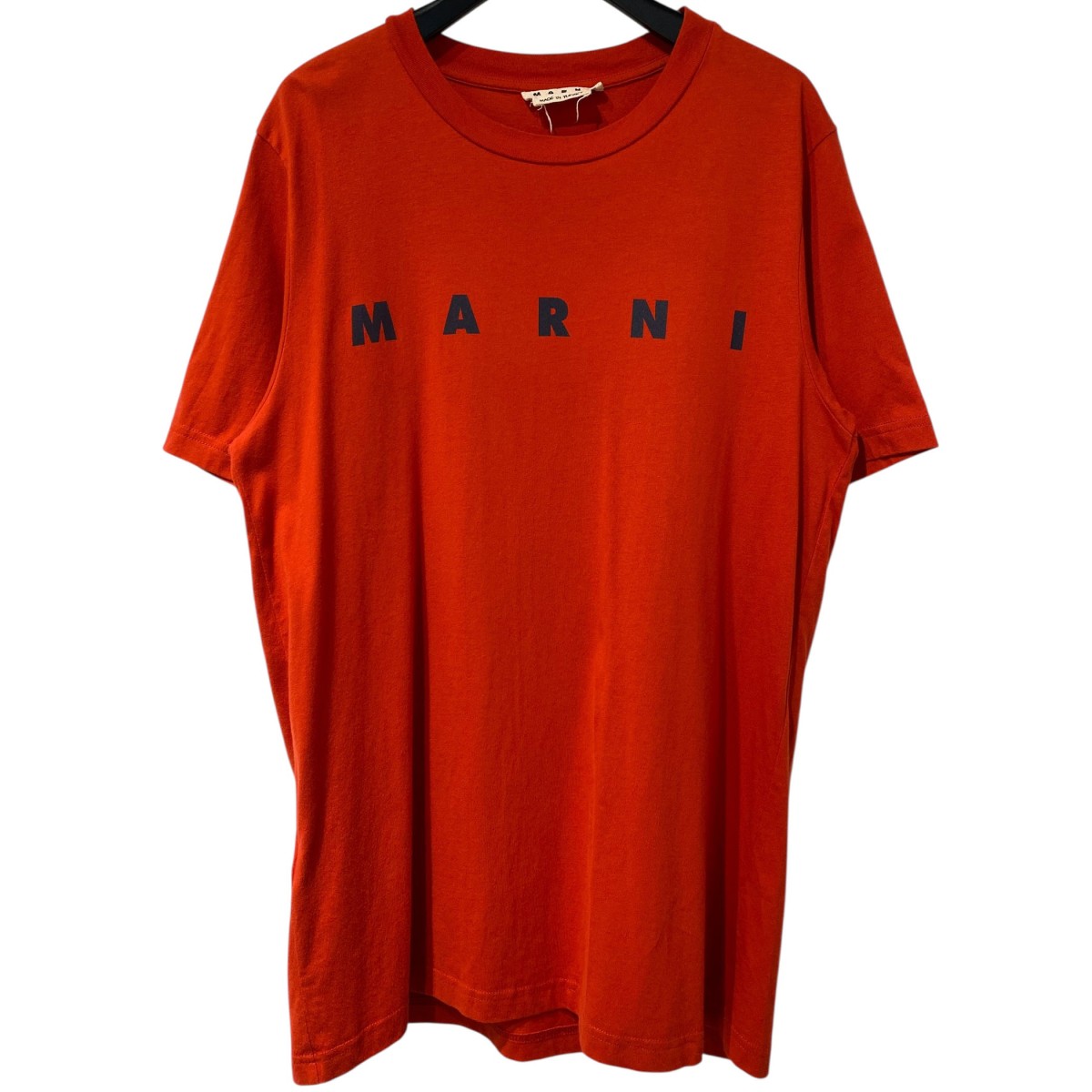 【中古】 MARNI　 21SS LOGO／T-SHIRTロゴTシャツ レッド サイズ：50 【130825】（マルニ）