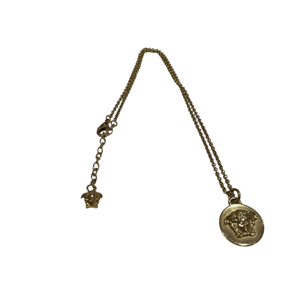 VERSACE ゴールド メダリオン ネックレス VERSACE ゴールド メダリオン ネックレス 美品/VERSACE ゴールド