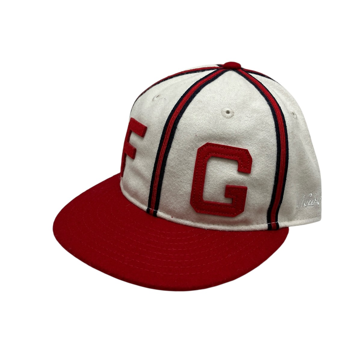 【中古】 FEAR OF GOD×New Era　 9FIFTY カンザスシティ・モナークス キャップ レッド サイズ：FREE 【150825】（フィアオブゴッド×ニューエラ）