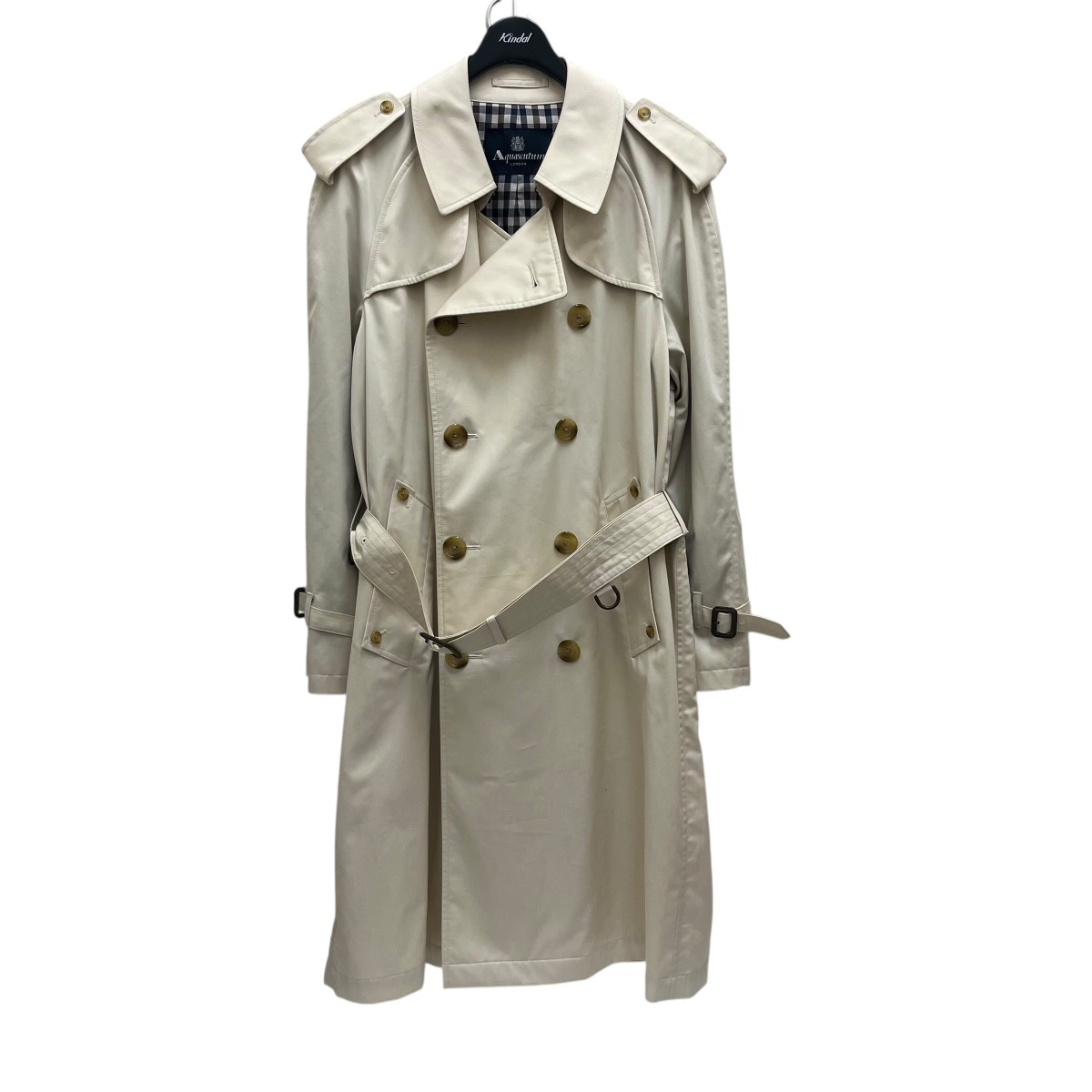 楽天市場】90年代 カナダ製 Aquascutum アクアスキュータム トレンチ