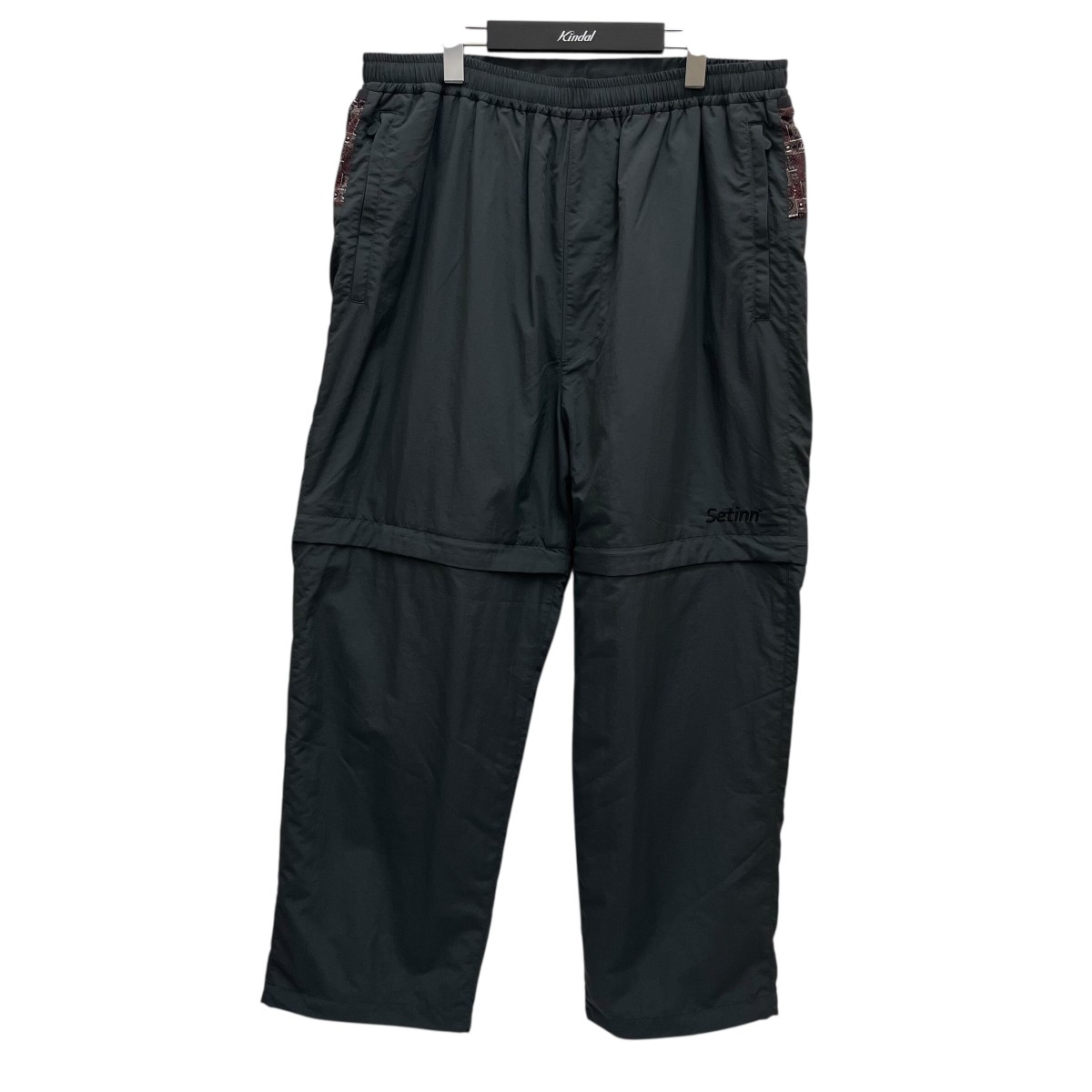 【中古】 Setinn Ballperson 2Way Pants トラックパンツ 25S-003 グレー サイズ：XL 【価格見直し】