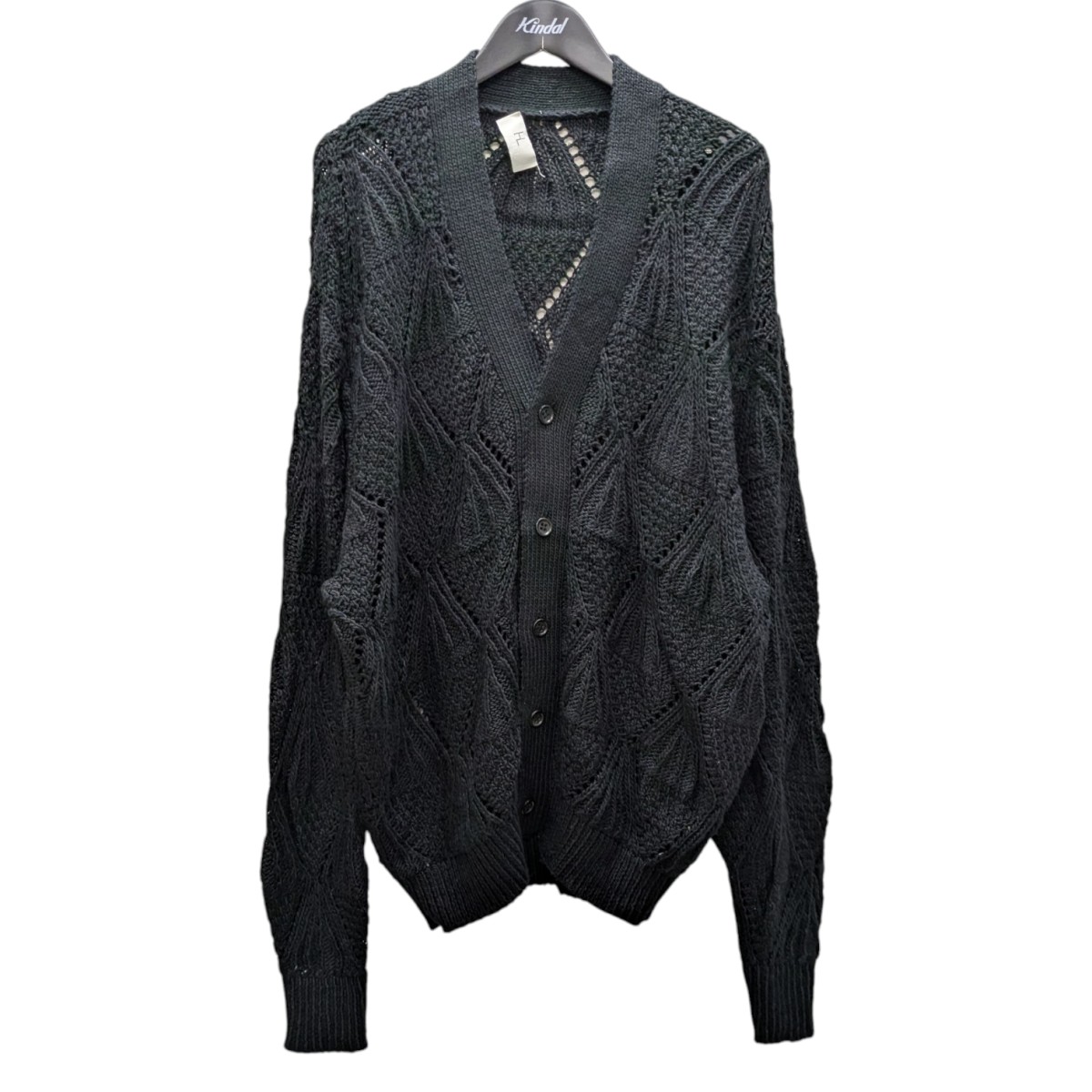 楽天市場】HERILL ヘリル 22AW Rib Stitch Shawl Cardigan