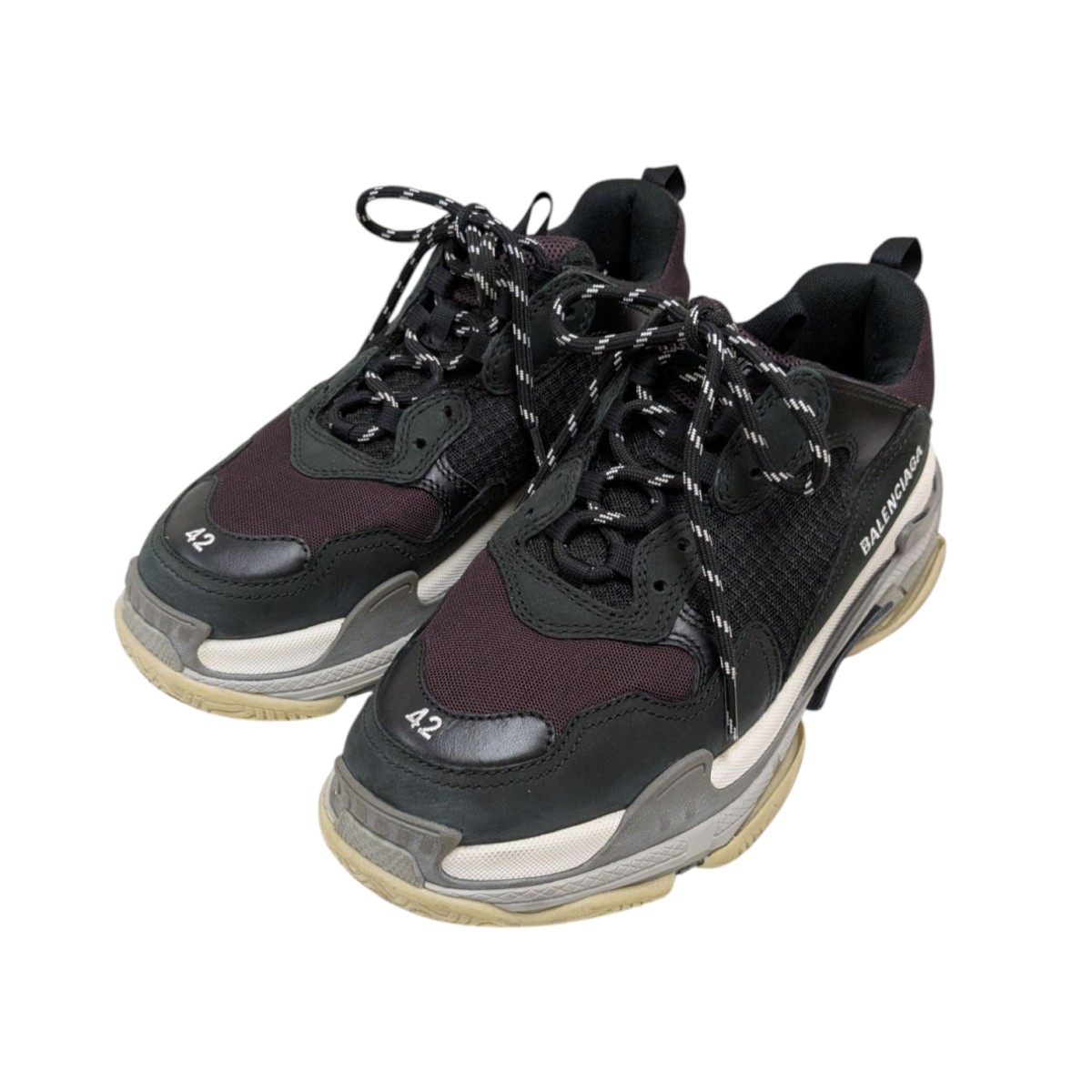 【BALENCIAGA】ブラック 男性用 ステープラー スニーカー 楽天市場】BALENCIAGA バレンシアガ 22SS Space Shoe ラバー