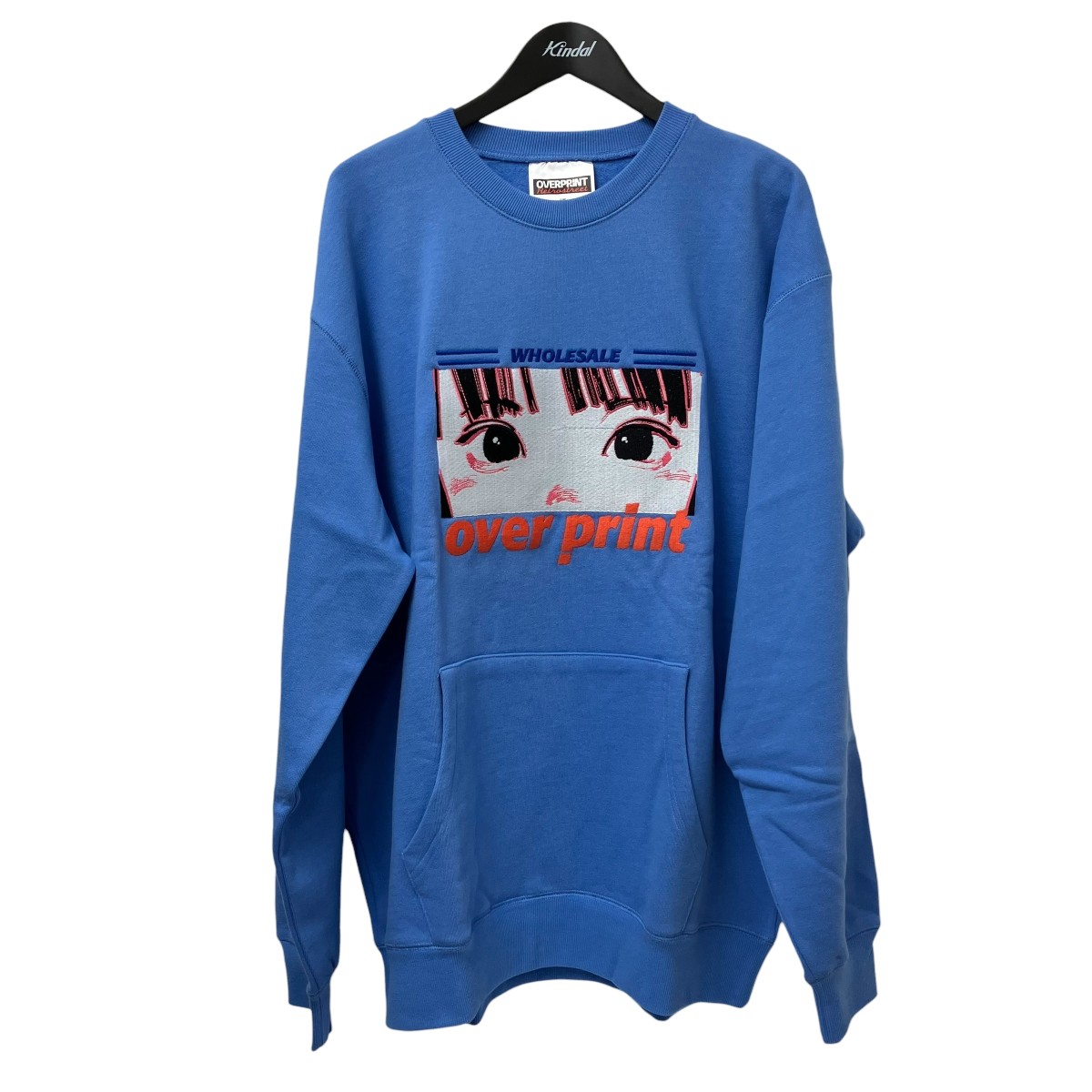 【新品 未使用品】OPTSTUFF CREWNECK SWEAT SHIRT OPTSTUFF] CREWNECK SWEAT SHIRT BLACK レア