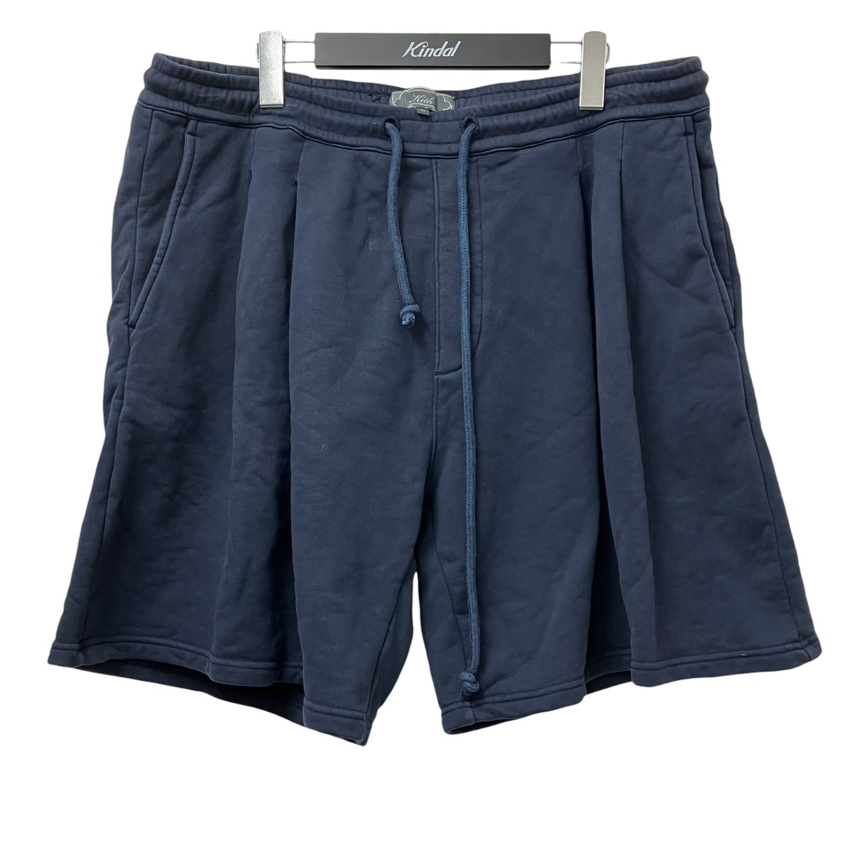 【中古】KITH 25SS スウェットショートパンツ 25-032-060-0008-1-0 ネイビー サイズ：XL 【150426】（キス）