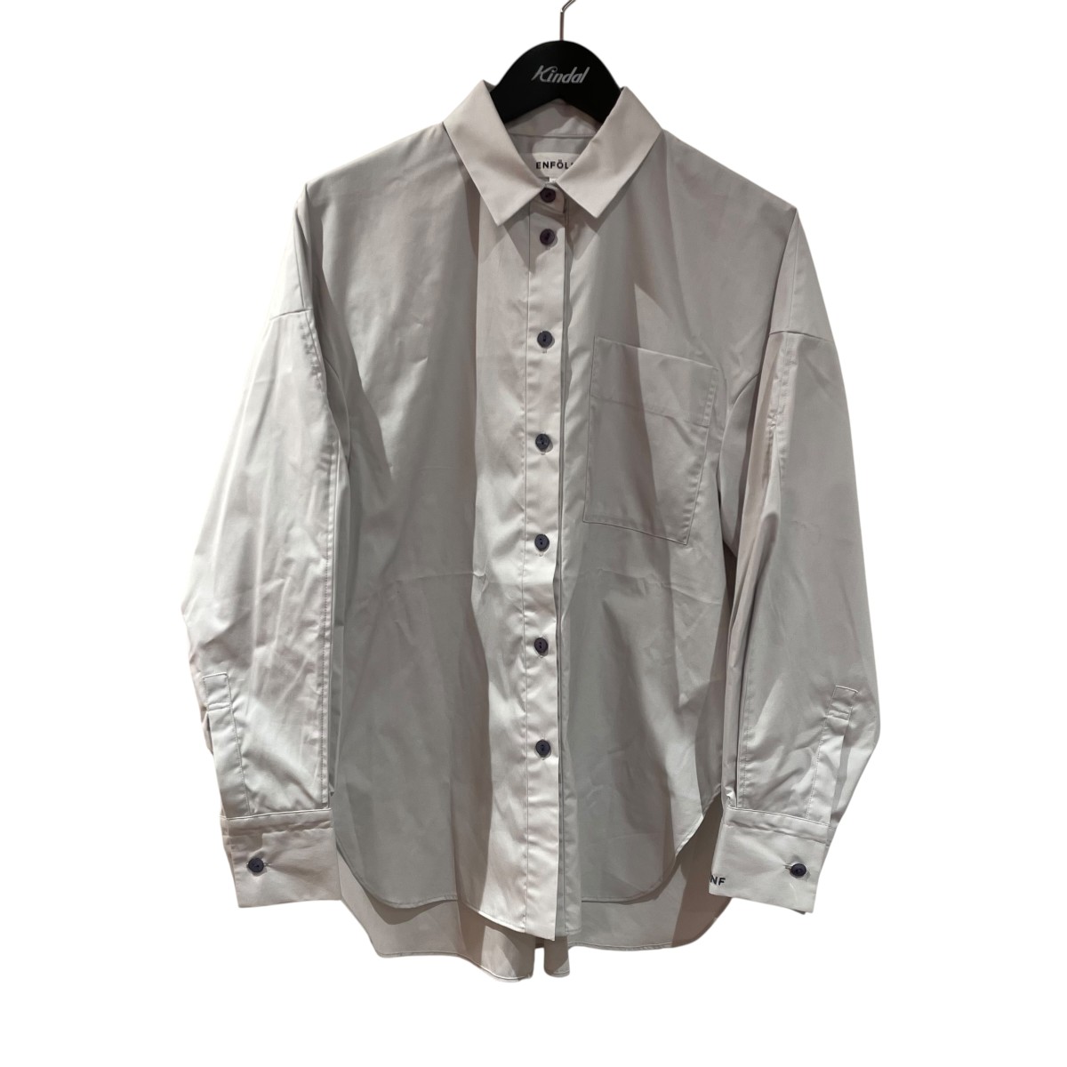 楽天市場】【中古】ENFOLD 2024SS WASHABLE CENTER-CREASE SHIRT