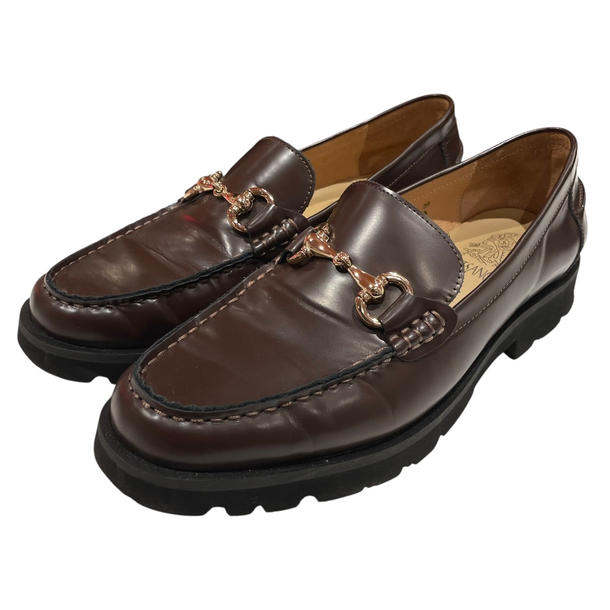 楽天市場】【中古】アルテサノス タッセル ローファー シューズ レザー