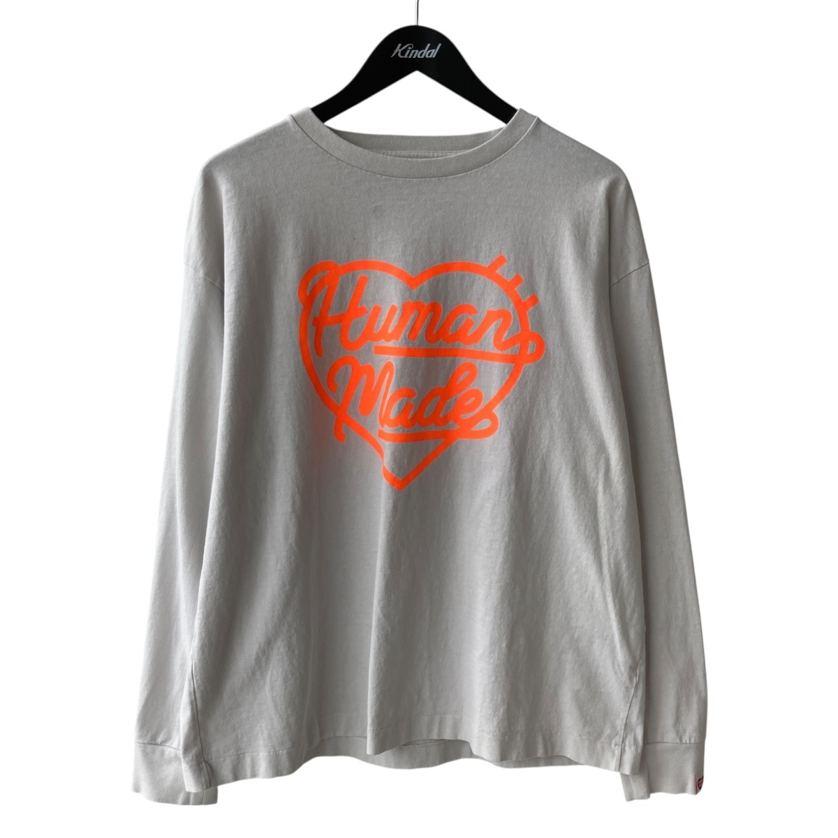 h*a様 Human Made ハートロゴ 長袖カットソー Lサイズ h*a様 Human Made ハートロゴ 長袖カットソー Lサイズ HUMAN