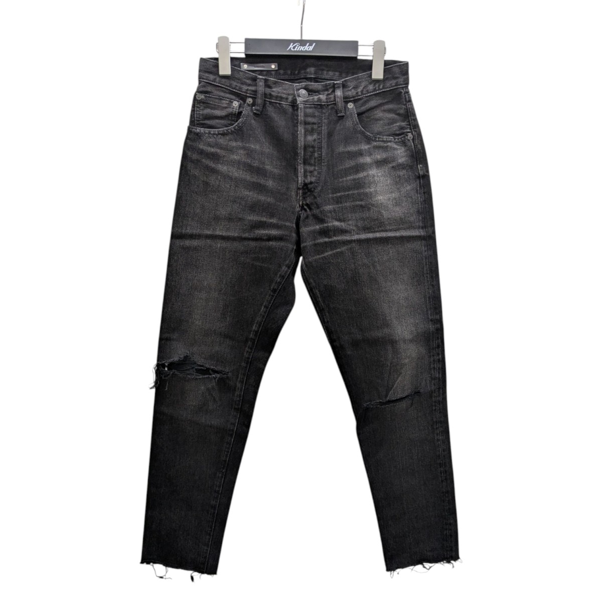 【中古】\u003cBR\u003eMINEDENIM\u003cBR\u003eN．Tapered 5pocke 不都合製作ジーンズズボン下 黒いこと 大きさ：6\u003cBR\u003e【必要経費思いかえす】