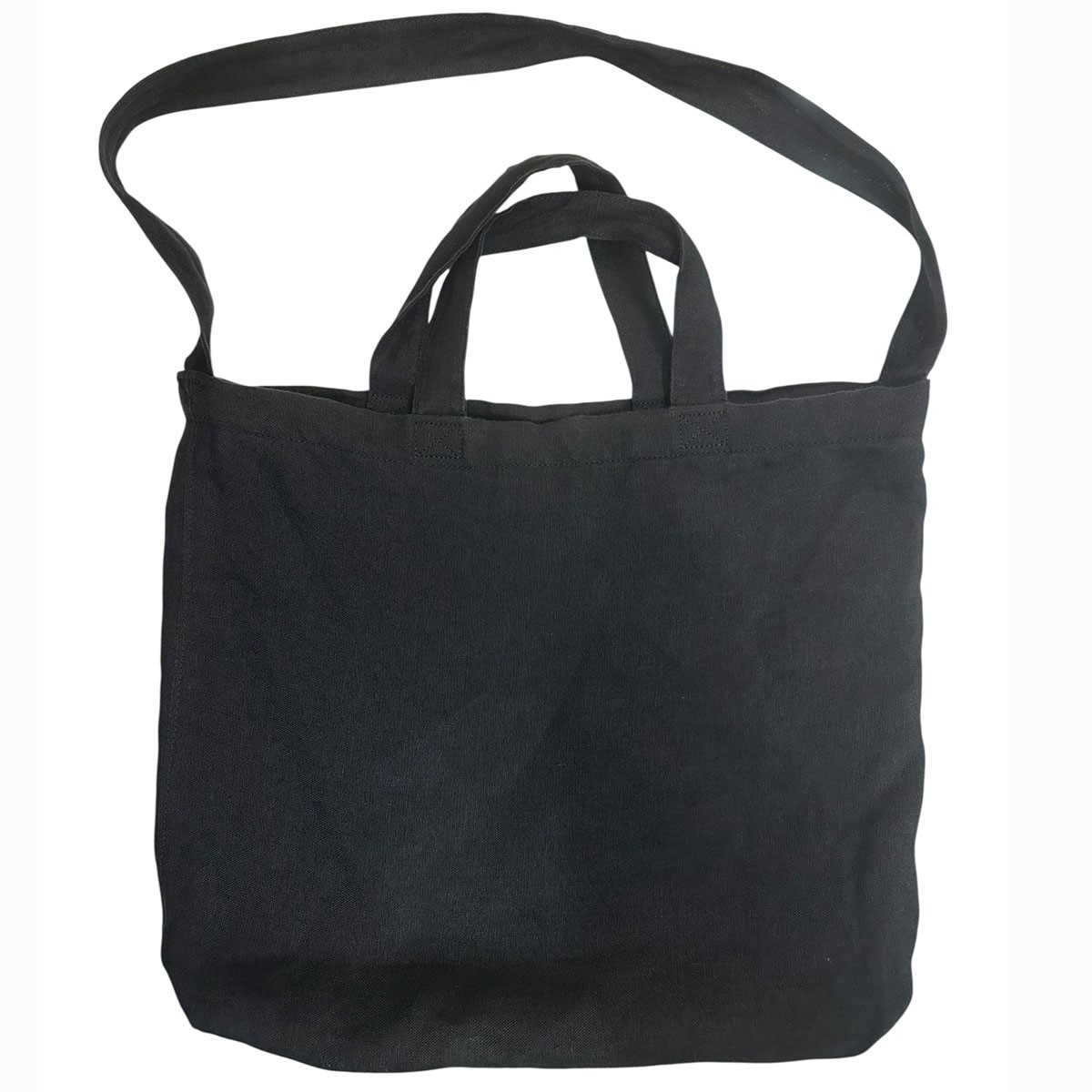 aeta ペーパーヤーンバッグ　BLACK PAPER YARN SHOULDER L-ペーパーヤーンショルダーL-Aeta（アエタ