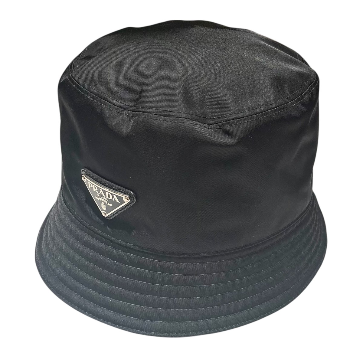 楽天市場】【中古】PRADA × adidasバケットハット ホワイト