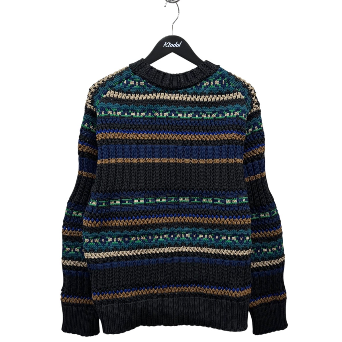 楽天市場】【中古】sacai 25SS Cotton Chino Mix Pullover ニット 25