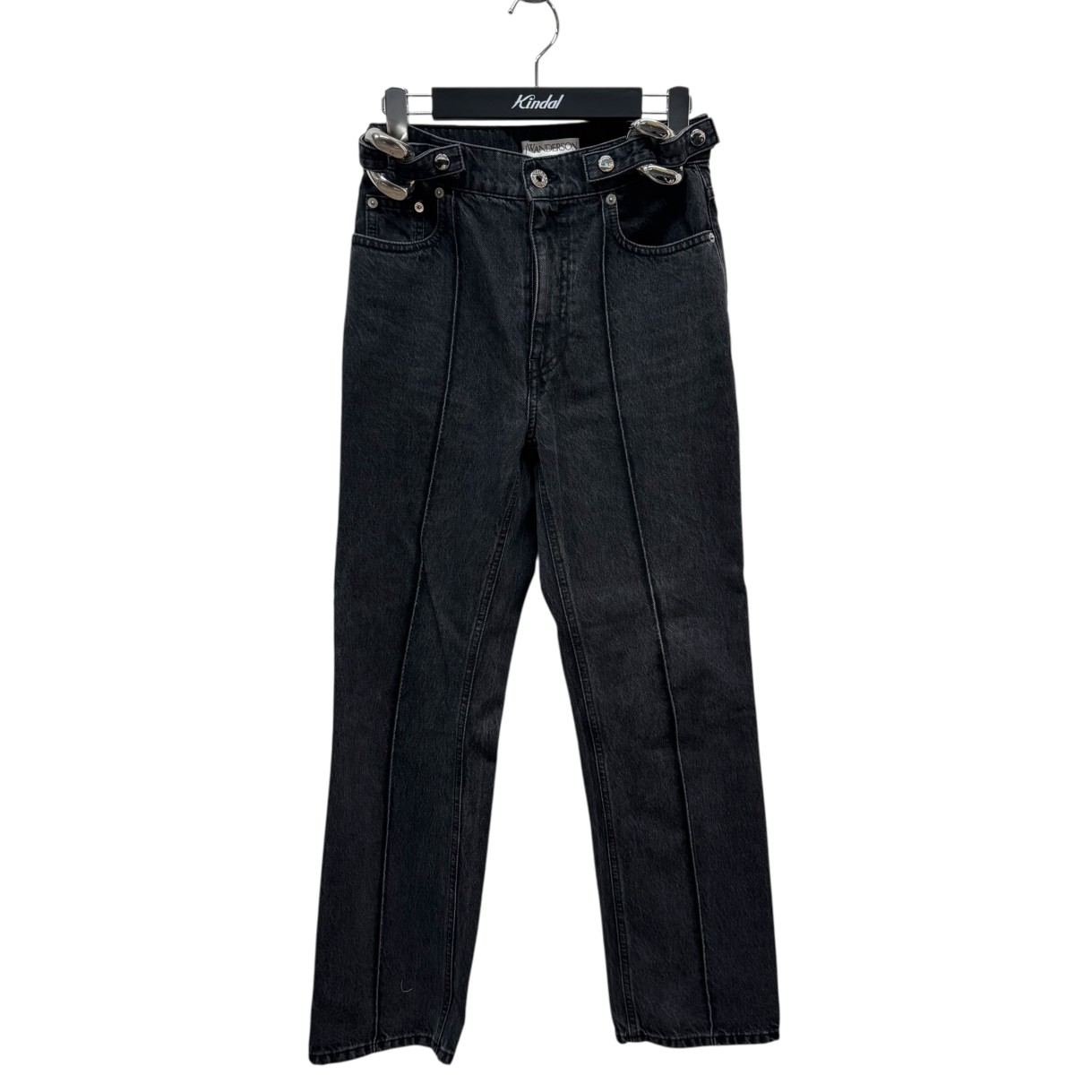 【中古】J．W．ANDERSONchain link slim fit denim jeans パンツ DT0042PG0938999 グレー サイズ：34【価格見直し】｜ブランド古着のカインドオル