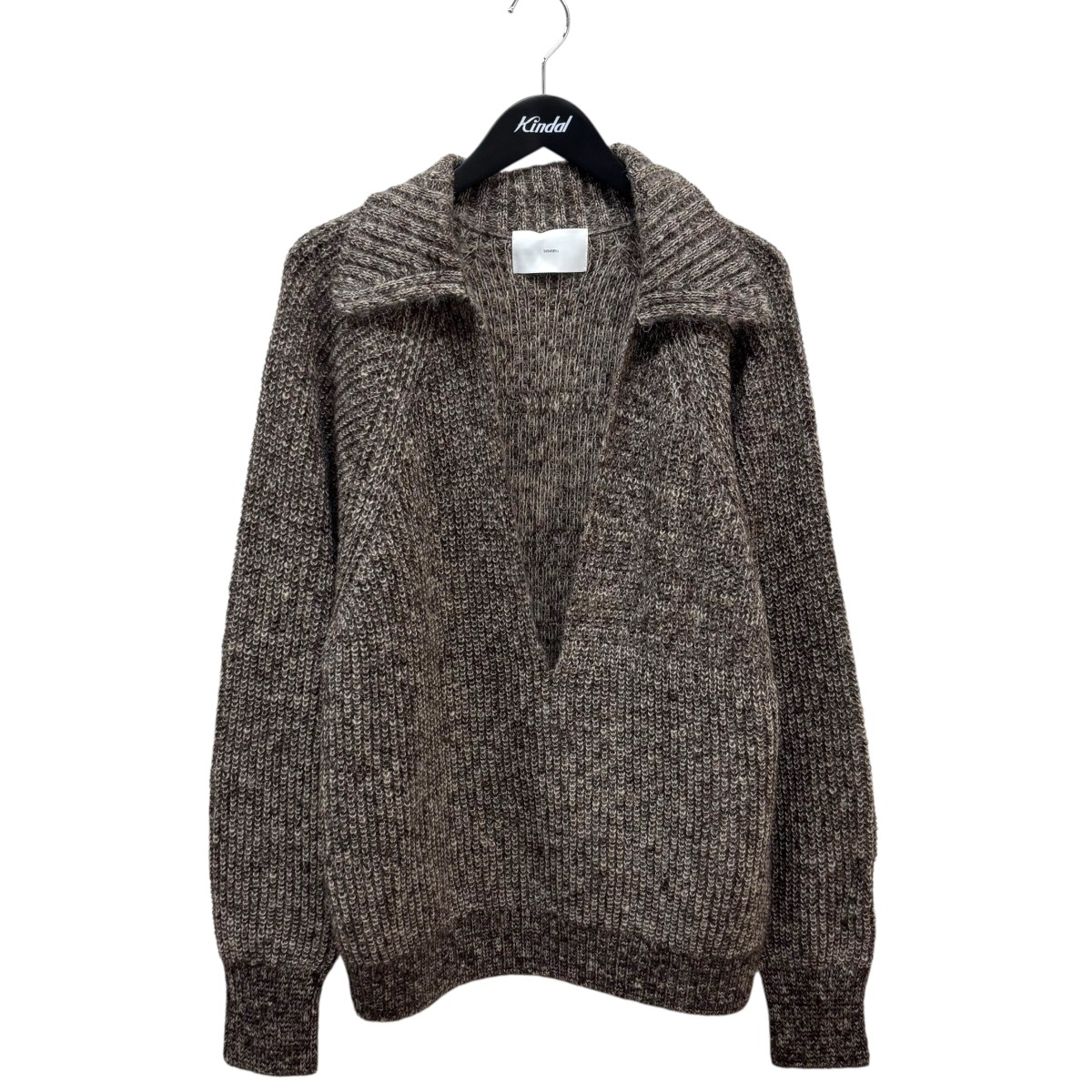 SUGARHILL 24ss カーディガン シュガーヒル SUGARHILL(シュガーヒル)のCOTTON KNIT CARDIGAN NAVY BEIGEの