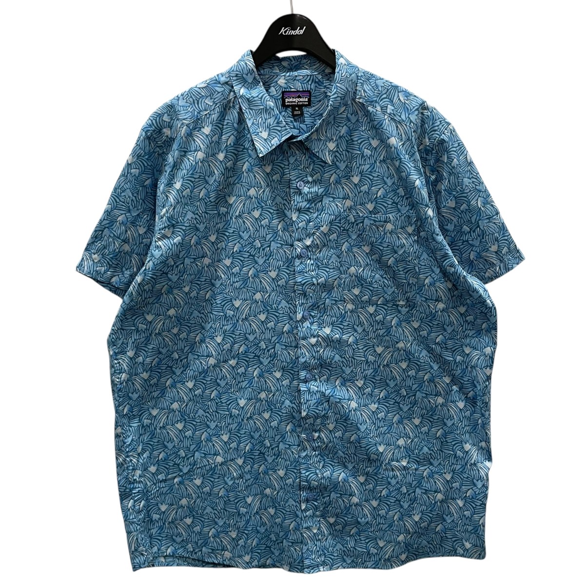 【中古】Patagonia 半袖プルオーバー Go To Shirts ゴートゥーシャツ 52691SP23 青色 大きさ：XL 【130426】（パタゴニア）