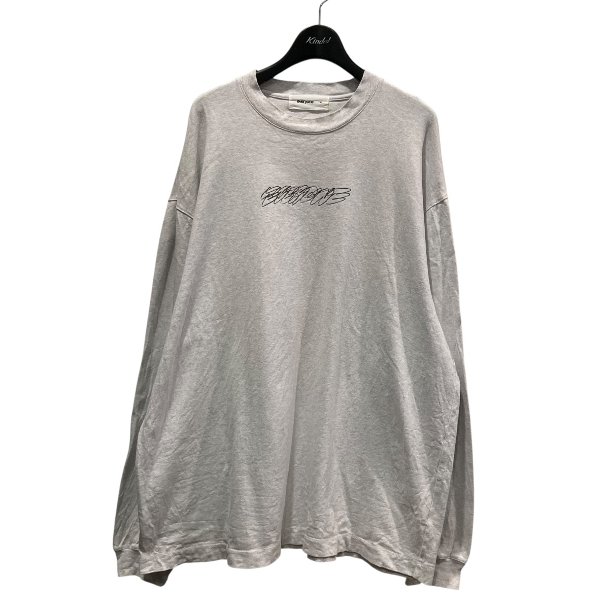 楽天市場】【中古】everyone×j．30000ロゴTシャツ ライトグレー