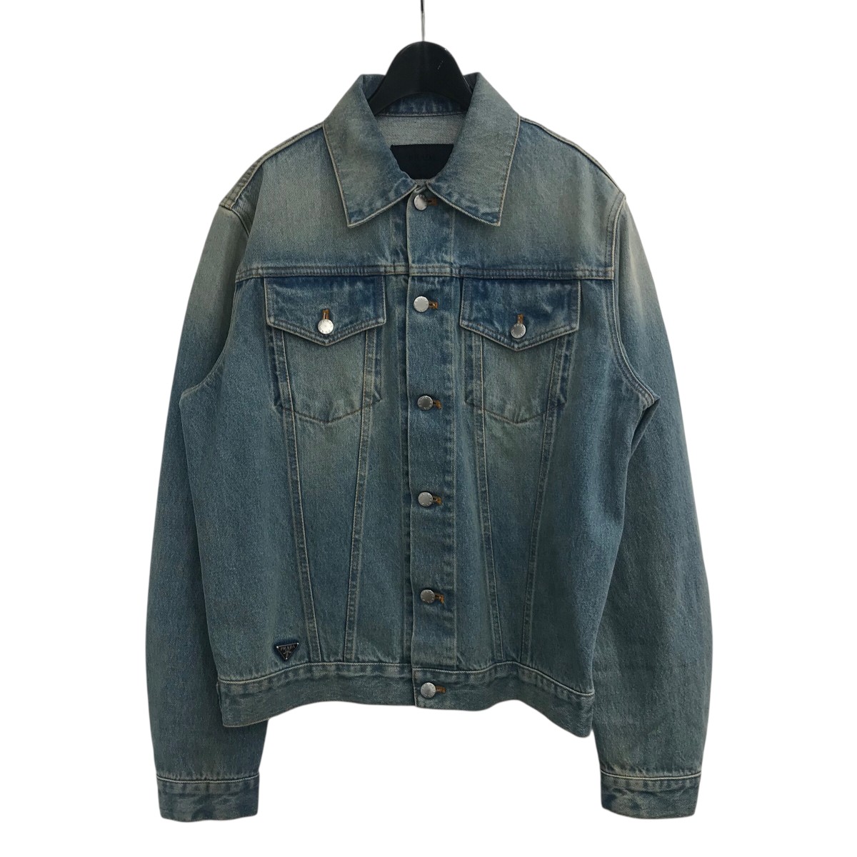 新品未使用 PRADA デニム ジャケット ユニセックス S インディゴ メンズ 楽天市場】【中古】PRADA ボアデニムジャケット GFB289