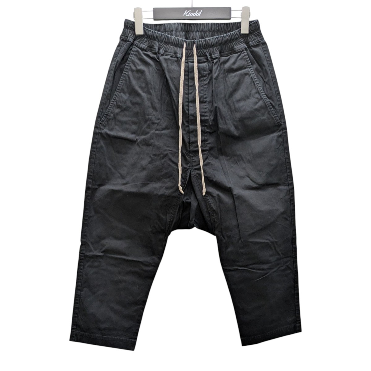 Rick Owens FW23 ドローストリング クロップドパンツ 46 TB Rick Owens FW23 ドローストリング クロップドパンツ 46 TB