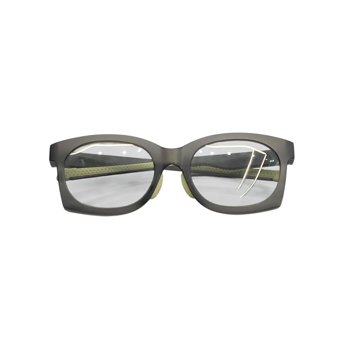 【中古】 eye cu NRT 眼鏡 BK80 グレー 【価格見直し】