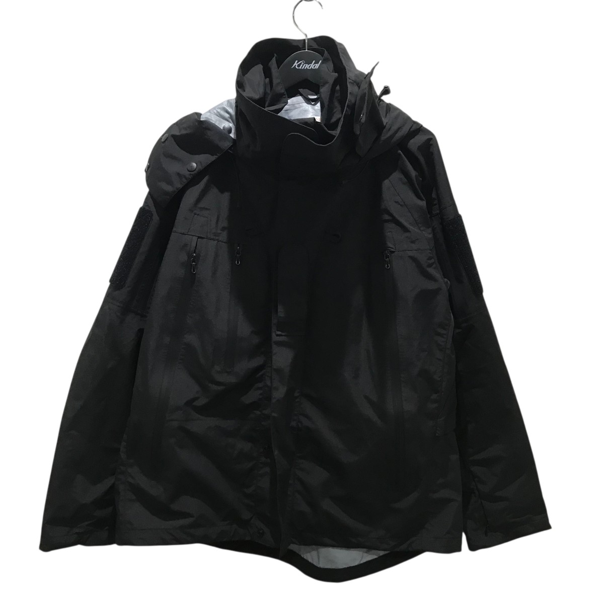 【中古】 NICENESS　 25AW 【D．DARRYL】 ミリタリージャケット NN-1601B16 ブラック サイズ：L 【210825】（ナイスネス）