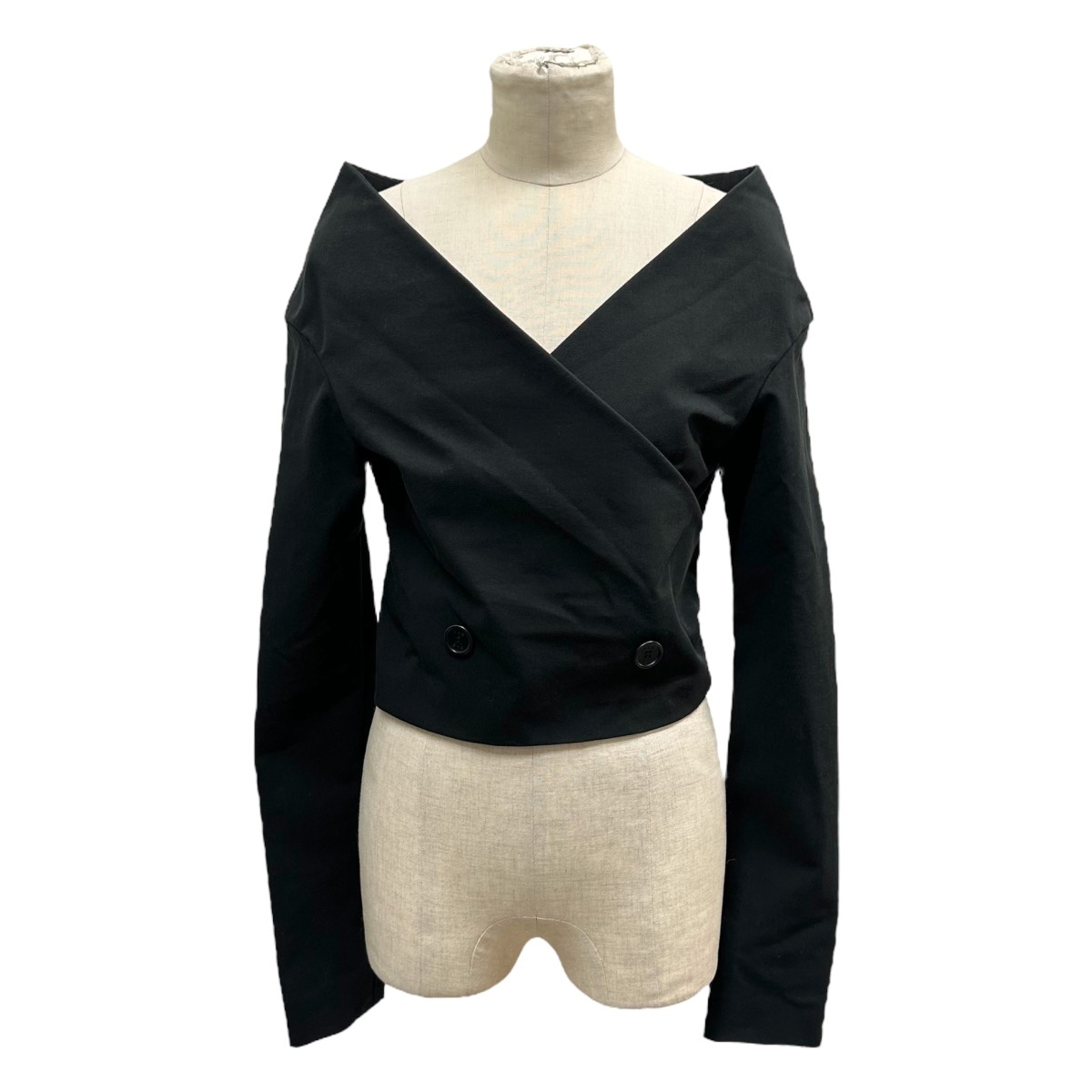 【中古】PHILOSOPHYPHILOSOPHY DI LORENZO SERAFINI JACKET ジャケット A0501 ブラック サイズ：36【価格見直し】｜ブランド古着のカインドオル