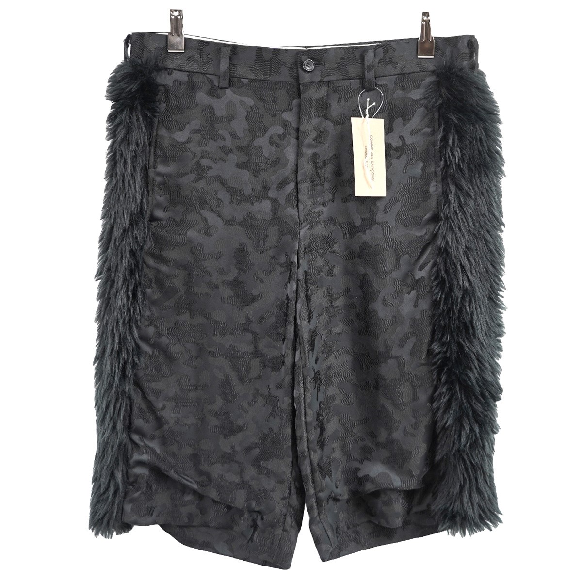 2019SS　コムデギャルソン オム プリュス　迷彩柄ウールショートパンツ 2019SSコムデギャルソン オム プリュス迷彩柄ウールショートパンツ