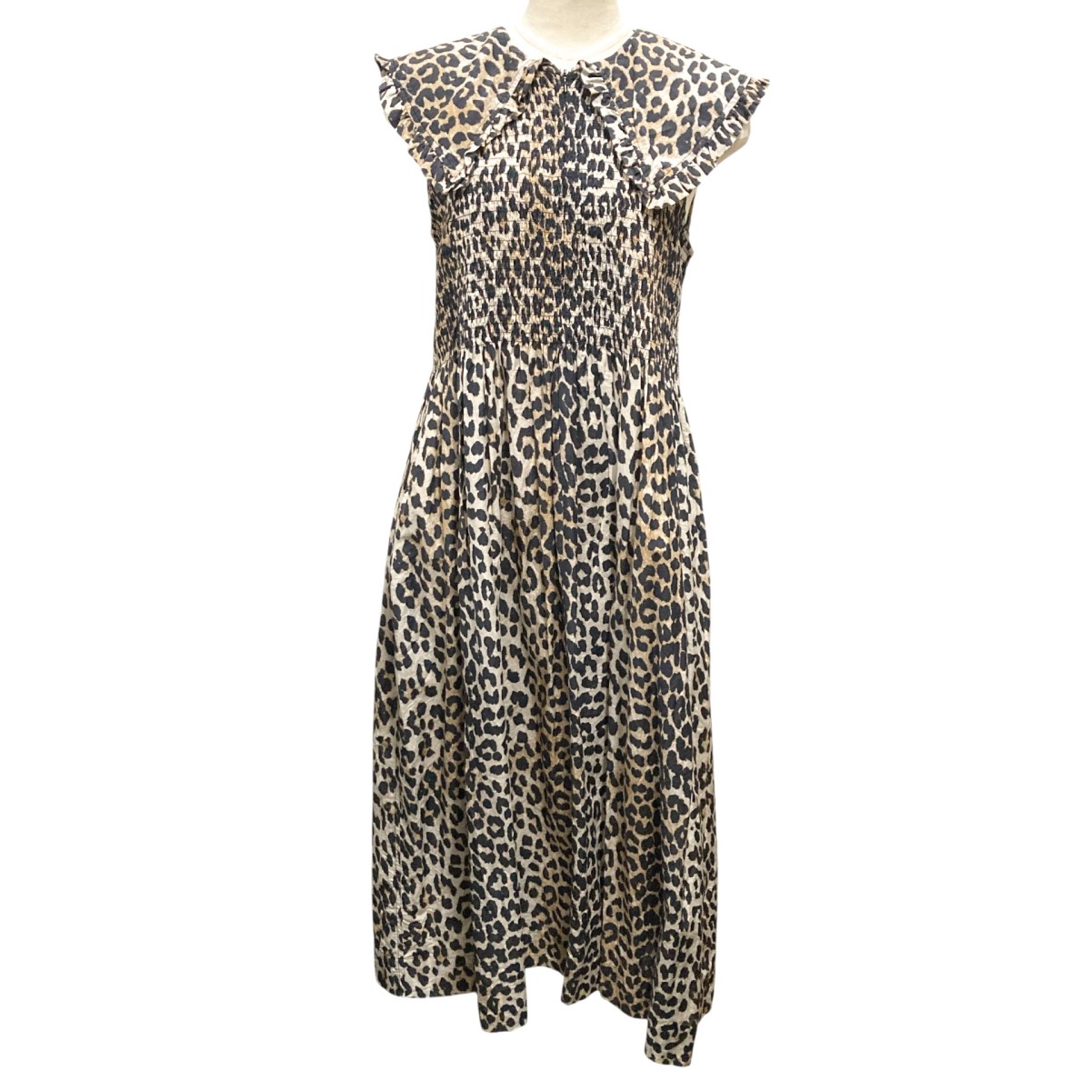 楽天市場】GANNI ガニー ワンピース ブラウン ブラック サイズ:34(XS