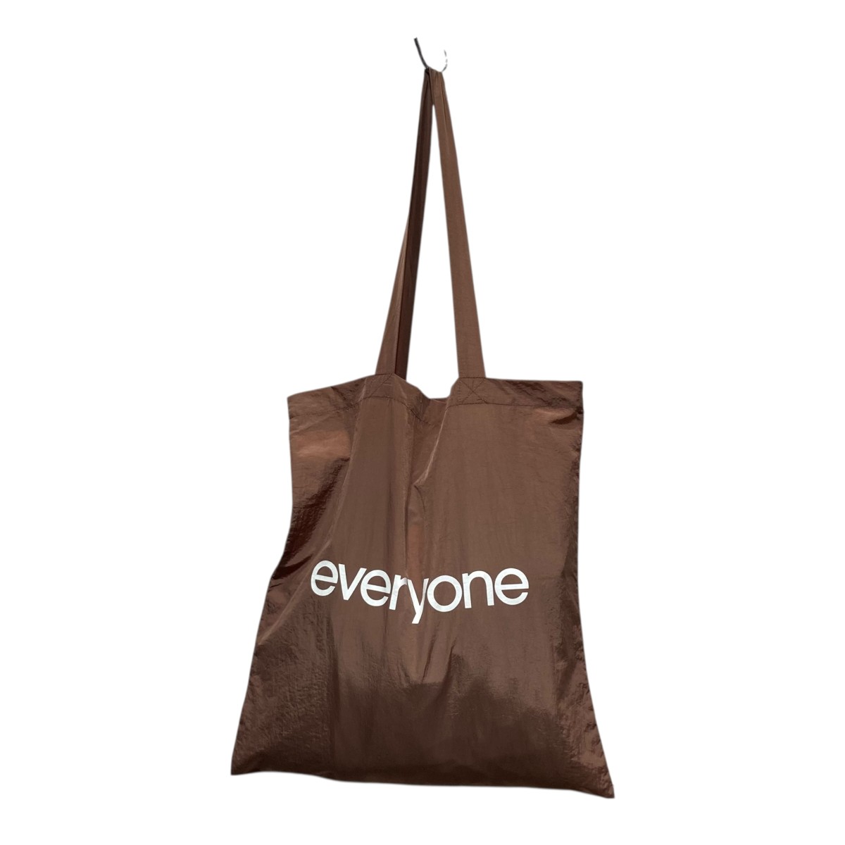 【完売品】everyone ナイロンロゴトートバッグ ブラック 完売品】everyone ナイロンロゴトートバッグ(ブラック) - メルカリ