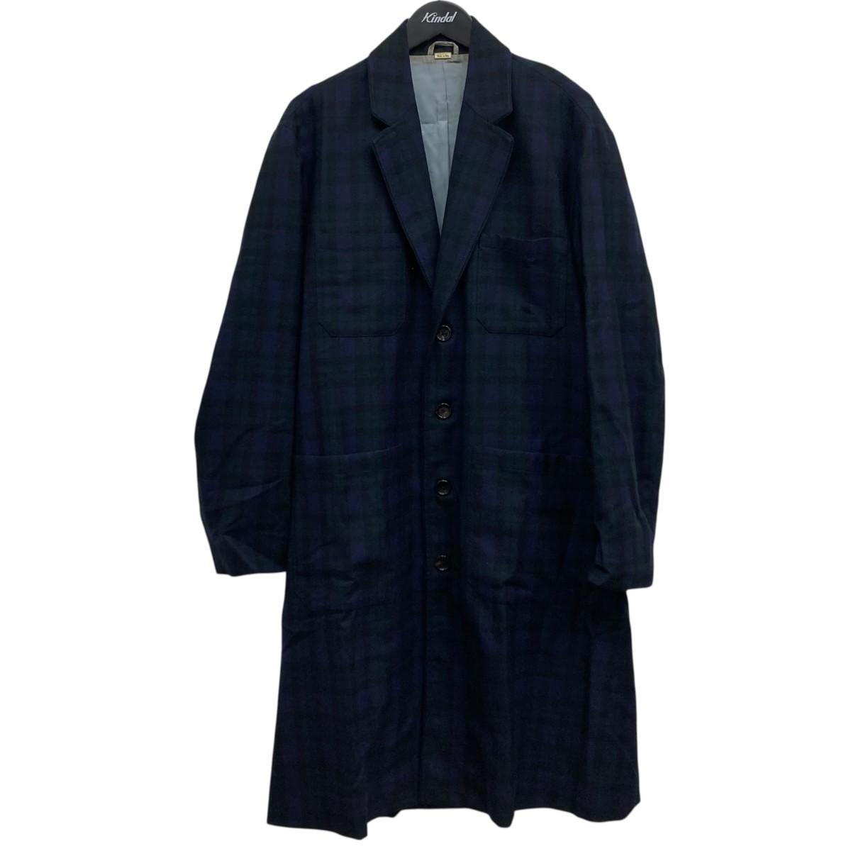 未使用タグ付！グッチ［17AW］チェスターコート　サイズ40　ブラック　ハンガー 8040001075357_1.jpg